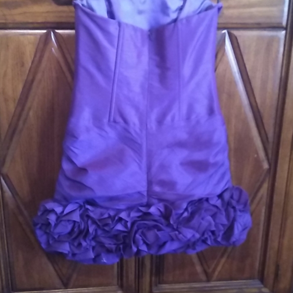 Jessica McClintock Purple cocktail dress - Picture 2 of 3